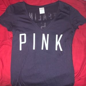 PINK MLB Yankees Tee